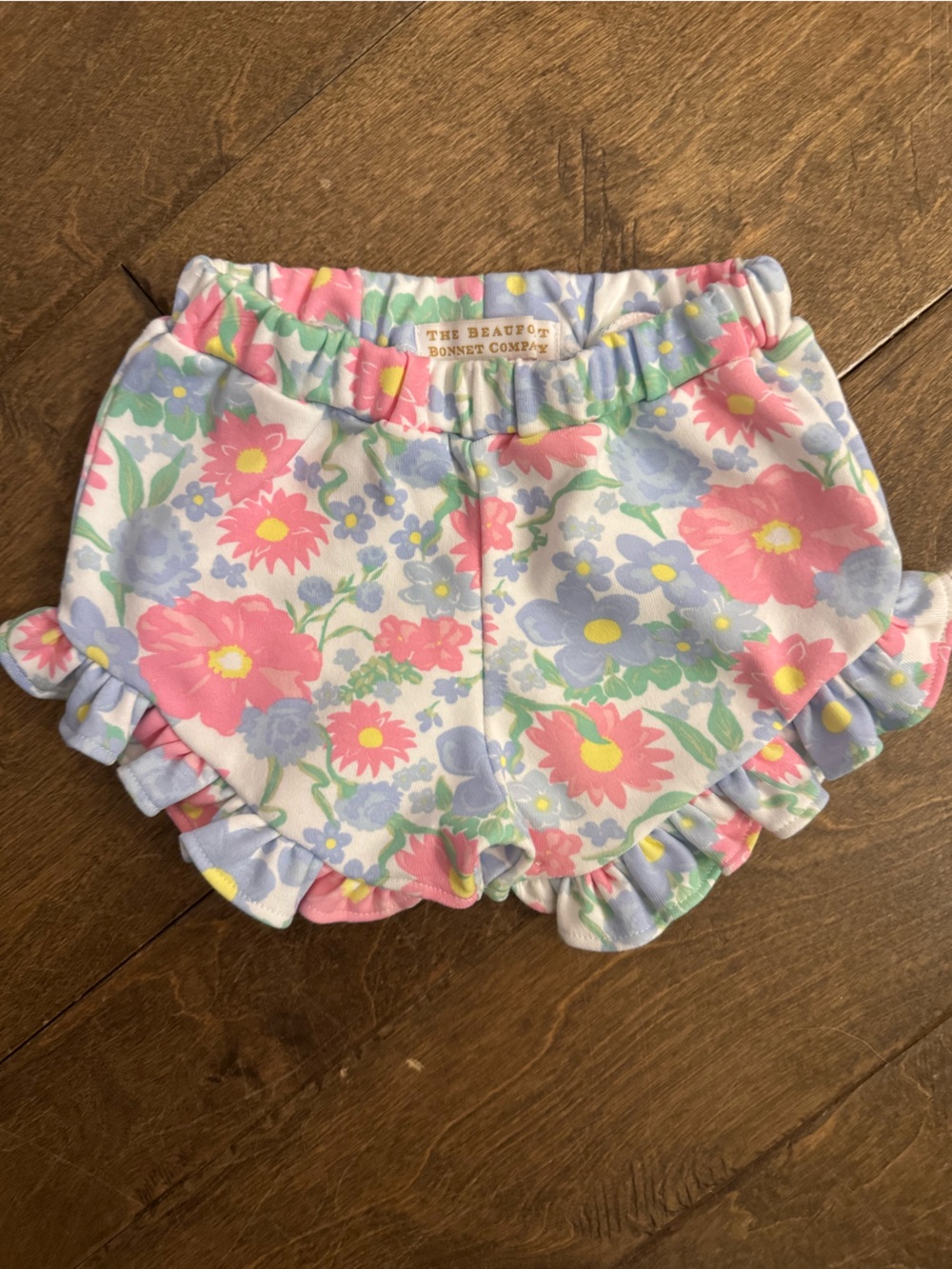 TBBC Beaufort Bonnet Shelby Anne Shorts Mt Paran Mini Floral 12-18M